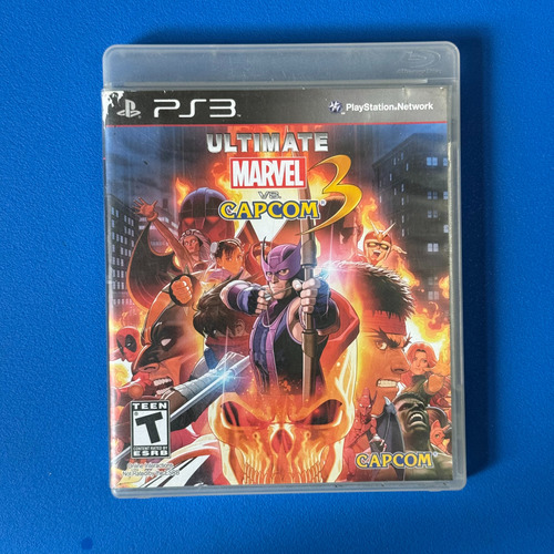 Ultimate Marvel Vs Capcom 3 Ps3 Playstation Original