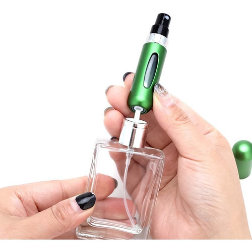 Imagen 5 de 10 de Mini Botella Atomizadora Perfume Recargable Portátil Atrix ®