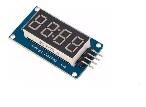 Módulo Tm1637 Display 7 Segmentos 4 Dígitos Arduino Relógio