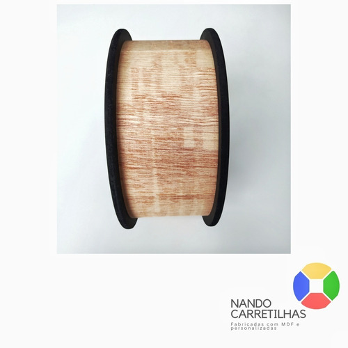 Carretilhas Para Pipa De Madeira 32cm Mdf- Vasco - Catraca
