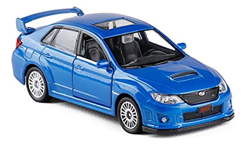 Impreza Wrx Sti Racing Sports Sedan Modelo De Coche Fundido