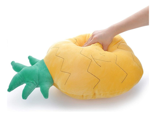 Almohada Para Niños Felpa Fruta Piña Rellena Almohada...