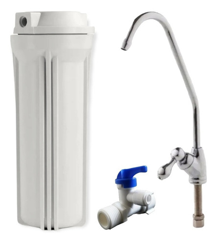 Imagen 1 de 3 de Filtro De Agua Bajo Mesada Elimina Mas De 100 Sustancias