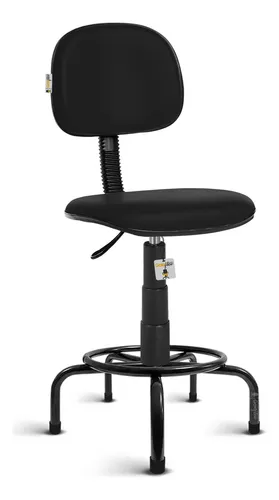 comprar Cadeira Caixa Alta Balcao Secretaria C\u002F Aro Rce Preto