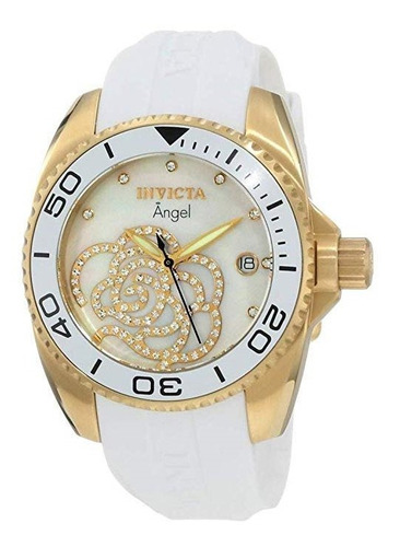 Invicta 0488 Angel, Reloj En Tono Dorado Mujer