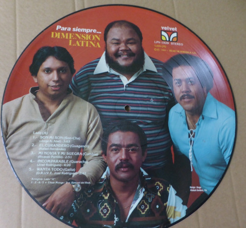 Dimension Latina Picture Disc Lp Oferta 4