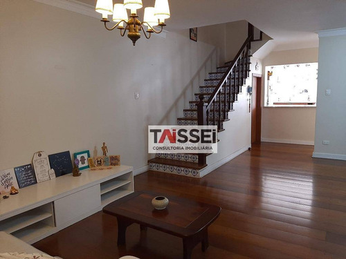 Sobrado 275m², 03 Dormitórios, 01 Suíte, 04 Vagas - Ca0074