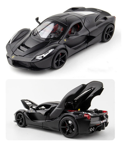 Ferrari Laferrari 1/22 Miniatura Metal Car Con Luz Y Sonido