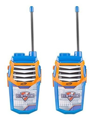 Walkie Talkies Nerf Night Action - Pack 2 Azul