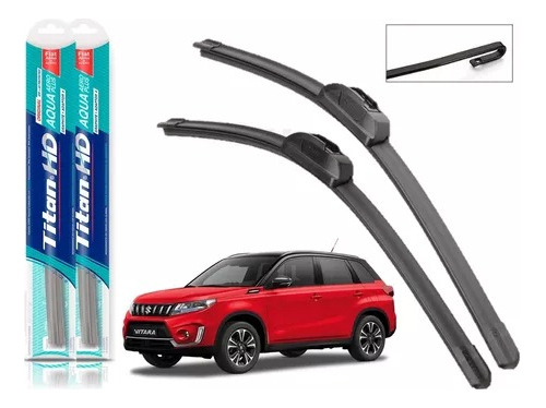 Par Plumillas Titan Hd Aqua Suzuki Vitara Live 2016-2023