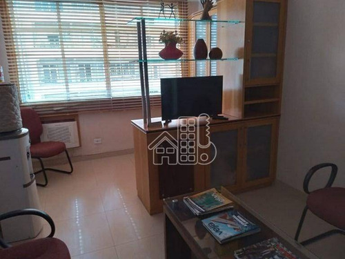 Sala À Venda, 87 M² Por R$ 500.000,00 - Icaraí - Niterói/rj - Sa0192