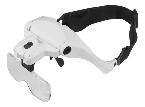 Gj Lupas Ajustables Con Diadema Y Luces Led