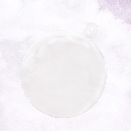 Imagen 2 de 6 de Bola De Esfera Hueca Rellenable De Plástico Transparente, 10