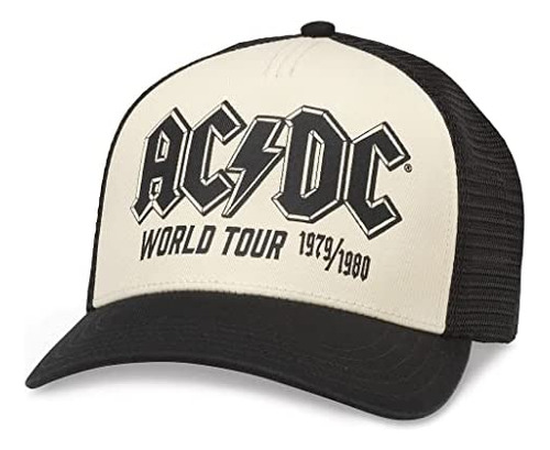 Aguja Americana Acdc World Tour Sinclair Snapback Gorra De B