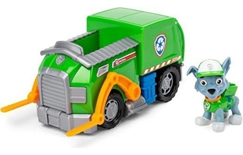 Paw Patrol Vehicle With Rocky Recycle Sunny Doll