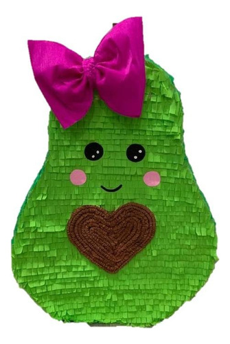 Piñata Artesanal Palta Aguacate - Fiesta Divertida Varios Palta- Aguacate Piñata Artesanal Palta/aguacate Grande