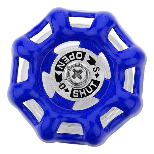 Decoração Genérica De Ignição Com Botão 5cmx2,3cm Azul