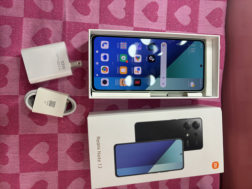 Xiaomi Red Mi Note 13 Verde 256gb Nuevo At&t Con Funda De Regalo