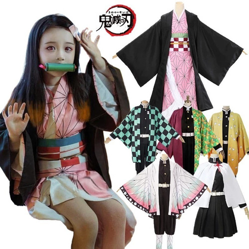 Imagem 9 de 10 de Fantasia Anime Demon Slayer Kimetsu Tanjiro Nezuko Hashiras