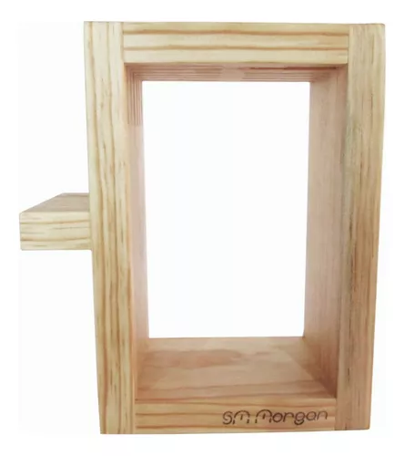 Porta Cuchillos Organizador De Madera Con 15 Ranuras