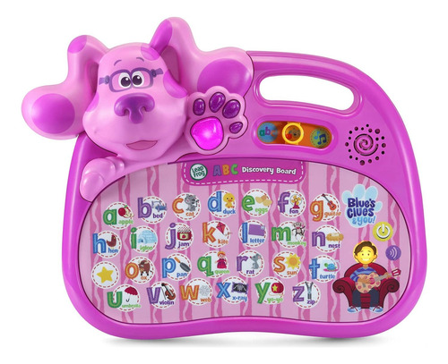 Leapfrog Bluey Tablet Aprendizaje Abc Luz Y Sonido Magenta