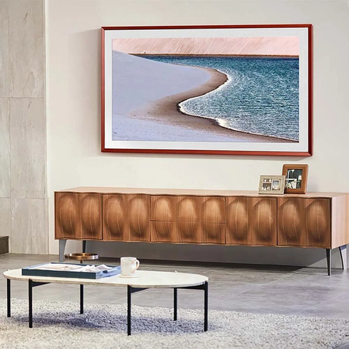 Imagem 7 de 7 de Smart Tv Samsung 50 Qled 4k The Frame 2021 Ls03a Design Slim