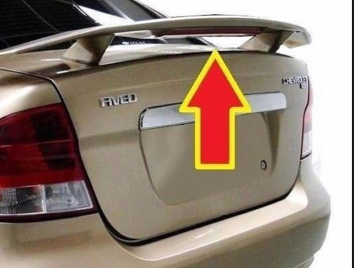 Spoiler Aveo Lt 4 Puertas Chevrolet Original Gm Con Stop