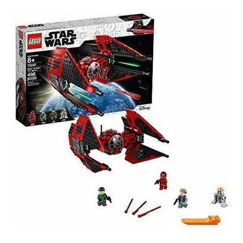 Lego Star Wars Resistencia Mayor Vonregs Tie Fighter K