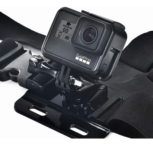 Kit Compatible Con Gopro, Camaras Accion Arnes Soporte Pecho