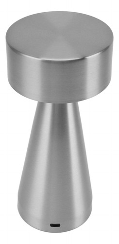 Mesita De Cama Led Portátil Con Sensor Táctil De Metal, 3 Co