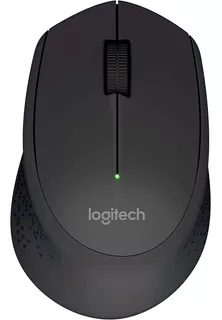 Mouse Logitech M280 Inalámbrico Ergonómico Usb Color Negro