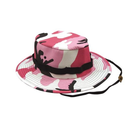 Sombrero De La Selva Color Rosa Camuflaje