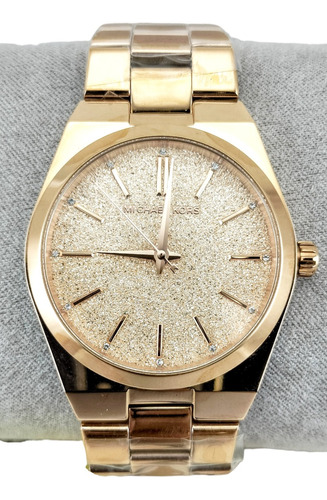 Reloj Michael Kors Channing Oro Rosa Acero Inox Mujer