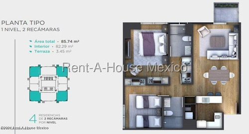 Departamento En Venta En Anáhuac Miguel Hidalgo Gis 25-1986