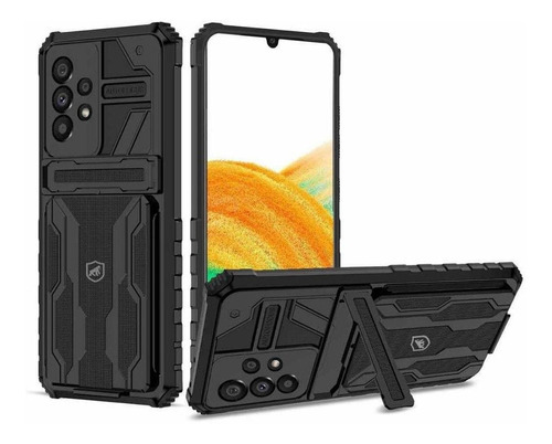 Capa Guardian Para Samsung Galaxy A33 5g - Preta - Gshield