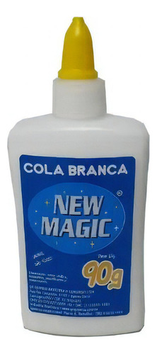 Cola Branca New Magic 90gr Lavável Material Escolar