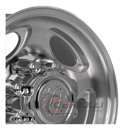 Roda Ford F250 Xlt Aro 16 8x170 Krmai M27 / Valor Unitário Cor Prata Diamantada 8x170