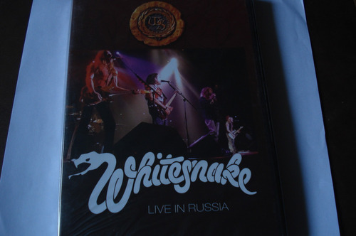 Dvd Whitesnake Live In Russia