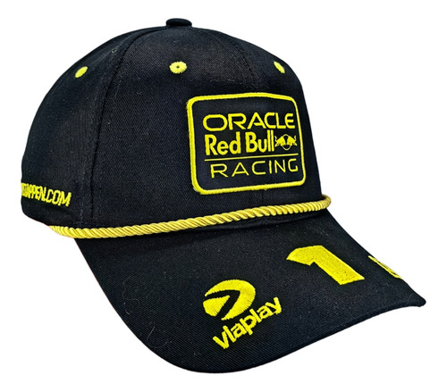 Gorro Jockey Redbull Racing Max Verstappen Campeón F1 2023