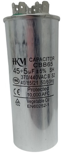 Capacitor De Marcha 45+5 Mdf 370/440v Tienda Chacaito