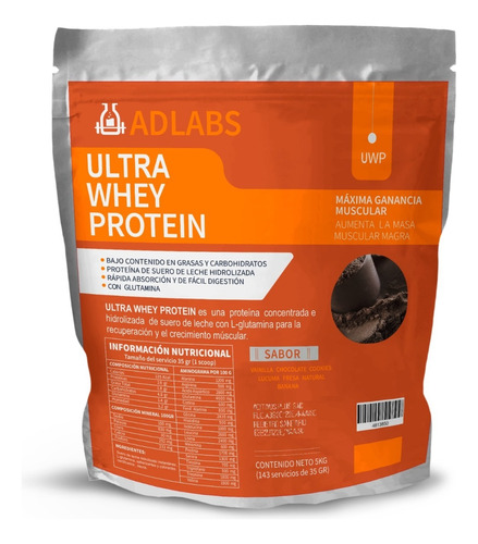 Ultra Whey Protein De Adrenaline 3 Kg En Activationperu