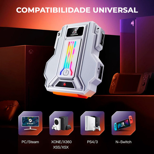 Adaptador Striker Pro Turbo Flex Macro Anti Recoil Ps4/ps3