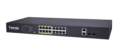 Vivotek Awfgt180d250 - Switch Poe 16 Puertos Fe/ 2 X Ge