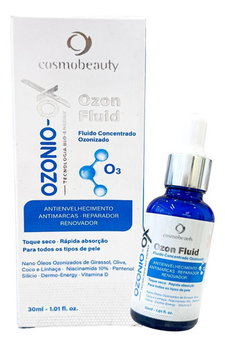 Cosmobeauty Ozon Fluid Fluido Ozonizado 30ml - Normal