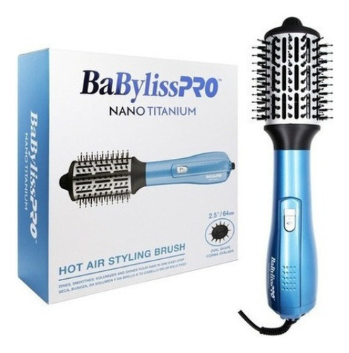 Babylisspro Cepillo Eléctrico Brush 64mm Nano Titanium