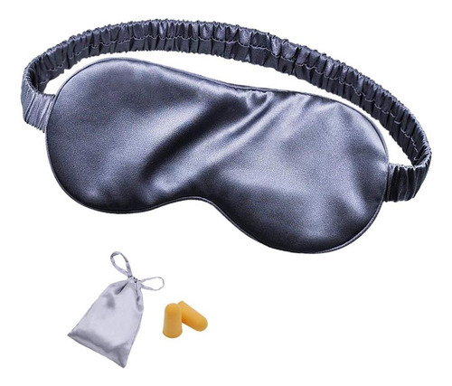 Silk Sleep Mask Mask Mask Con Los Ojos Vendados Con Relleno