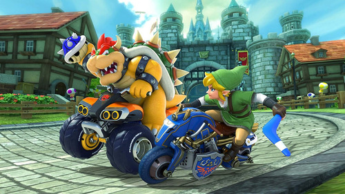 Conmutador físico de Mario Kart 8 Deluxe Edition