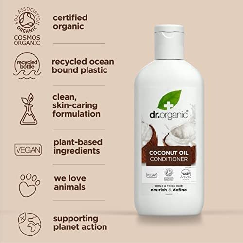 Condicionador De Óleo De Coco Orgânico Virgem Orgânico Docto