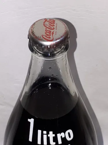 Coca Cola Botella 1 Lt. Impreso De 1 Lado `80 Sellada 83 8 R