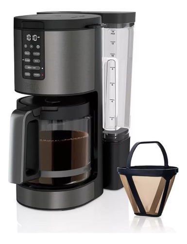 Cafetera Ninja Xl Programable De 14 Tazas Color Negro (Reacondicionado)